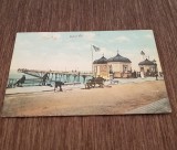 Carte Poștală Veche Redcar Pier &ndash; Anglia, Circulată, Ilustrată Color