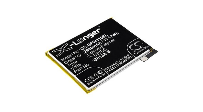 Cameron Sino 2900mAh Google Pixel 3,G013B,G013A Baterie