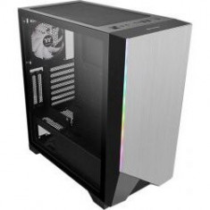 Carcasa Thermaltake H550 Tempered Glass argintie iluminare aRGB