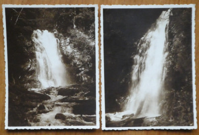 Linia funicularului vazuta dela Winkelstation , Jepii ,Urlatoarea , Bucegi ,1936 foto