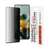 Asteroid GSM - 111D Privacy Full&nbsp;Glue - Motorola Edge 70 Max - Black