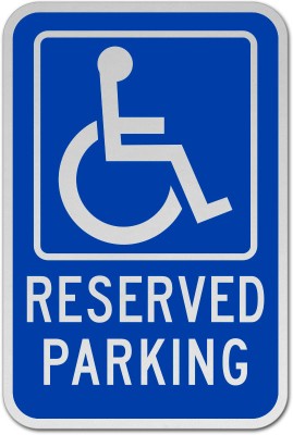 Accessible Reserved Parking foto