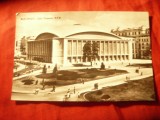 Ilustrata RPR Sala Palatului Bucuresti ,circulat 1962, Circulata, Fotografie