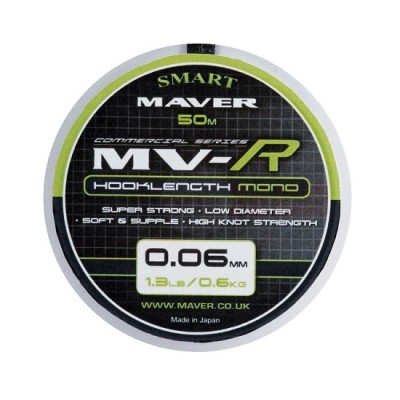 Fir monofilament Maver MV-R Hooklenght Mono 0.16mm/2.5kg/50m foto