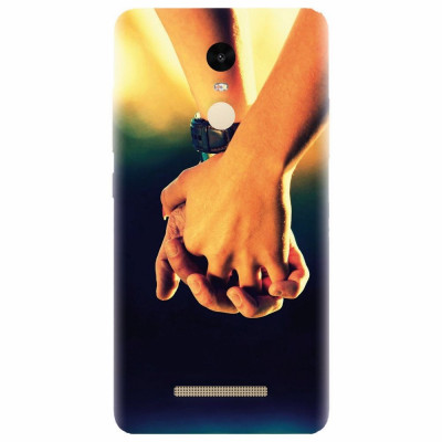 Husa silicon pentru Xiaomi Remdi Note 3, Couple Holding Hands foto