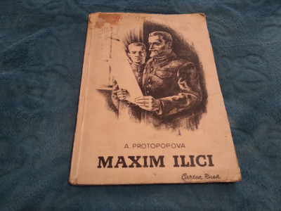 MAXIM ILICI-A.PROTOPOPOVA COLECTIA CARTEA RUSA 1952 foto