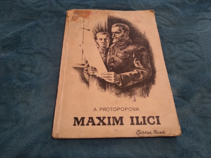 MAXIM ILICI-A.PROTOPOPOVA COLECTIA CARTEA RUSA 1952