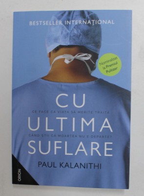 CU ULTIMA SUFLARE de PAUL KALANITHI , 2021 foto