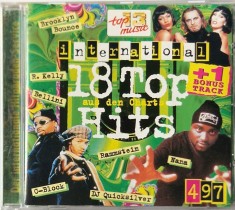 Various &lrm;&ndash; 18 Top Hits Aus Den Charts 4/97 NM / NM cd dance pop Top 13 Music, Germania, 1997