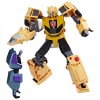 Figurina Transformers Earthspark Deluxe Bumblebee 12.5cm, Construieste Mandroid, Robot de Actiune
