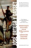 Meditații despre Don Quijote - Paperback brosat - Humanitas