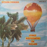 Disc vinil, LP. CINCI SAPTAMANI IN BALON-JULES VERNE-280805