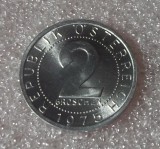 AUSTRIA 2 GROSCHEN 1975 UNC necirculata **