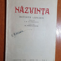 revista nazuinta nr.8/1929-art. poezia lui eminescu