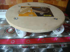 Suport rotund pe roti 250kg -workzone foto