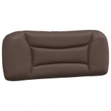 Cumpara ieftin Perna pentru tablie pat, Hvar, maro, 100 cm, piele artificiala
