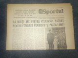 ZIARUL SPORTUL 31 DECEMBRIE 1984