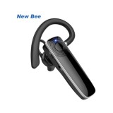 Casca Bluetooth New Bee NB12, Baterie 14 ore, Multipoint, Sunet HD, Universală, Culoare Negru