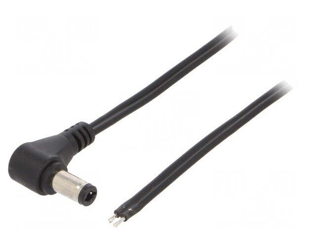 Cablu Alimentare DC 5,5/2,5 Negru 1,5m