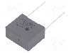 Condensator cu polipropilena, 1,5&micro;F, 310V AC, KEMET - F863DV155K310ALW0L