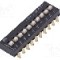 Intrerupator DIP, 10 pozitii, montare SMT, 10 sectiuni, C&amp;K - SDA10H1SBD