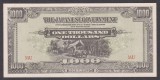 !!! X RARR : MALAYA , OCUPATIA JAPONEZA - 1000 DOLARI (1945} - P M 10 b - UNC / SERIA MU