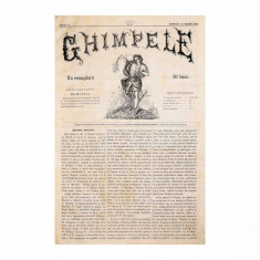 Revista „Ghimpele”, anul X, 1868-1870, COMPLET - piesă extrem de rară