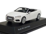 Macheta 1/43 2017 Audi A5 Cabriolet, tofana white Spark