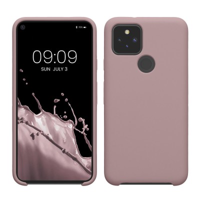 Husa Kwmobile pentru Google Pixel 5, Mov, Silicon, KWM0000122K039C foto