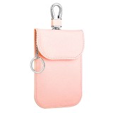 Suport chei cu RFID protection Asteroid GSM AF2, EMF blocker, roz