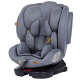 Scaun auto Chipolino 4Kid 0-36 kg platinum I-Size 40-150 cm cu sistem Isofix