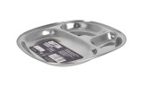 Tavita inox pentru aperitive, 22x19.5x2 cm