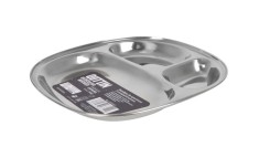 Tavita inox pentru aperitive, 22x19.5x2 cm