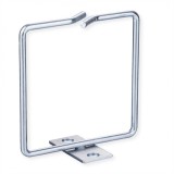 Organizator cabluri 80x80mm pentru cabinet 19&quot;, Roline 26.30.0017