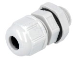Garnitură de etanşare M12 poliamidă gri deschis