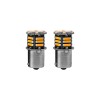 Set 2 leduri semnalizare py21w, bay15s, 12v lumina portocalie