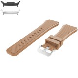 Curea silicon compatibila Samsung Galaxy Watch9 44mm, Maro