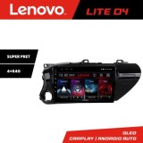 Navigatie Toyota Hilux 2016- Lenovo Kit-TY59 4+64 GB Android Waze USB Navigatie Internet Youtube Radio CarStore Technology