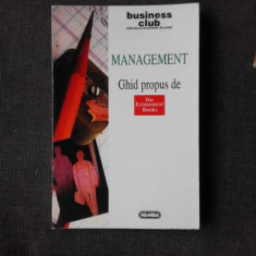 MANAGEMENT, GHID PROPUS DE ECONOMIST BOOKS