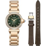 Ceas Dama, Citizen, Round EM1123-62X, Set cu Bratara suplimentara - Marime universala