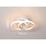 Lustra led Circle Design 7602, 3 faze de iluminare, 36W