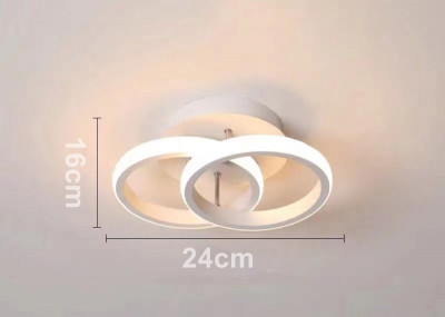 Lustra led Circle Design 7602, 3 faze de iluminare, 36W foto