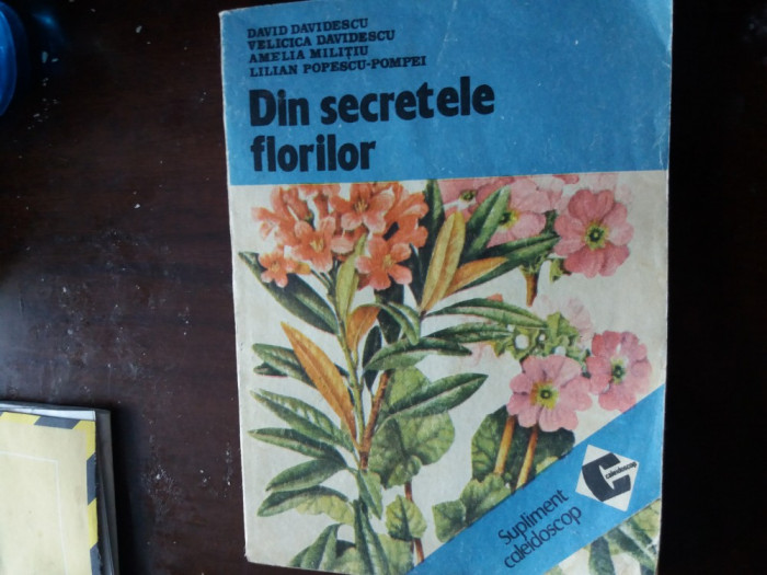 din secretele florilor davidescu