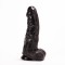 Dildo Realistic Super-Sized, Negru, 28 cm