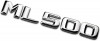 Emblema ML 500 pentru spate portbagaj Mercedes, chrom, Mercedes-benz