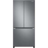 Side By Side Samsung RF50A5002S9/EO, 431 l, Clasa F, Full No Frost, Twin Cooling Plus, Digital Inverter, Aparat de gheata automat, Inox anti-amprenta