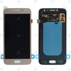 Samsung Galaxy J2 Pro 2018 (SM-J250F) Modul de afișare LCD + Digitizer auriu GH97-21339D