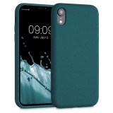 Husa pentru Apple iPhone XR, Fibre vegetale, Albastru, 49105.57, kalibri, Carcasa