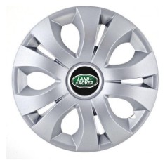 Set 4 Capace Roti Autohelix MSA&reg; potrivite jantelor de 14 inch, Compatibil Cu Land Rover, model Top Gray