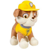 Jucarie din plus Rubble, Paw Patrol, 26 cm, Play By Play